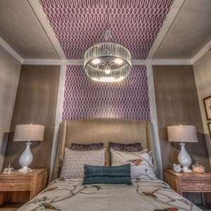 Mesa - bedroom with purple design