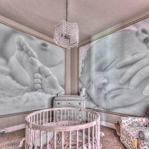 Mesa - nursery with baby photos