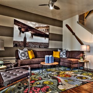 Mills Model living room