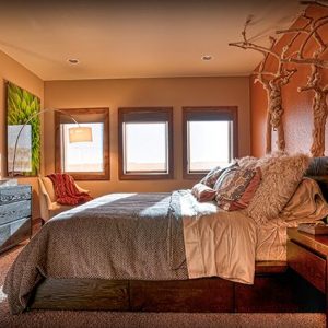 Blackmore - Orange Bedroom windows